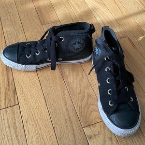Boys size 1 converse sneakers